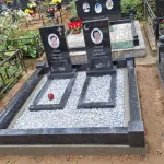 Благоустройство с лавочкой и мраморной крошкой — фото 5