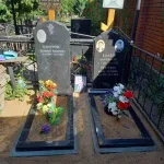 Благоустройство захоронений: плитка и ограда — фото 4