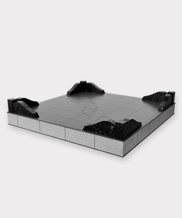 Гранитная ограда-15