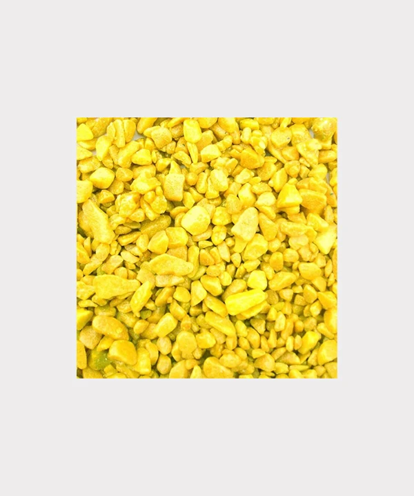 Мраморная крошка - жёлтая