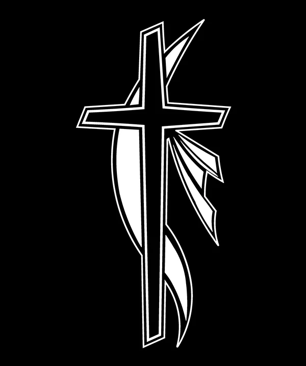 Гравировка «крест» - 9