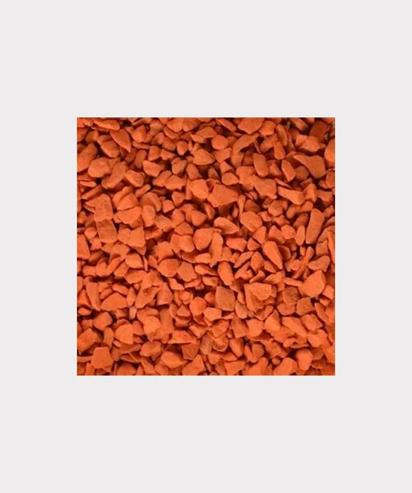Мраморная крошка - оранжевая
