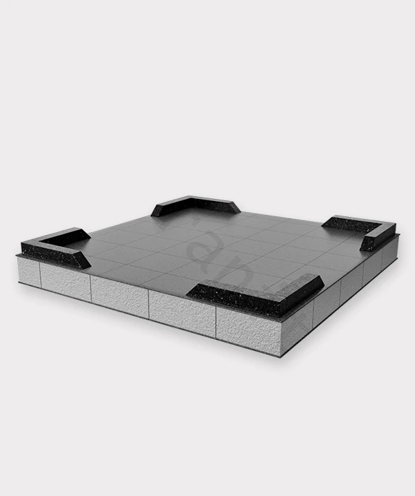 Гранитная ограда-16