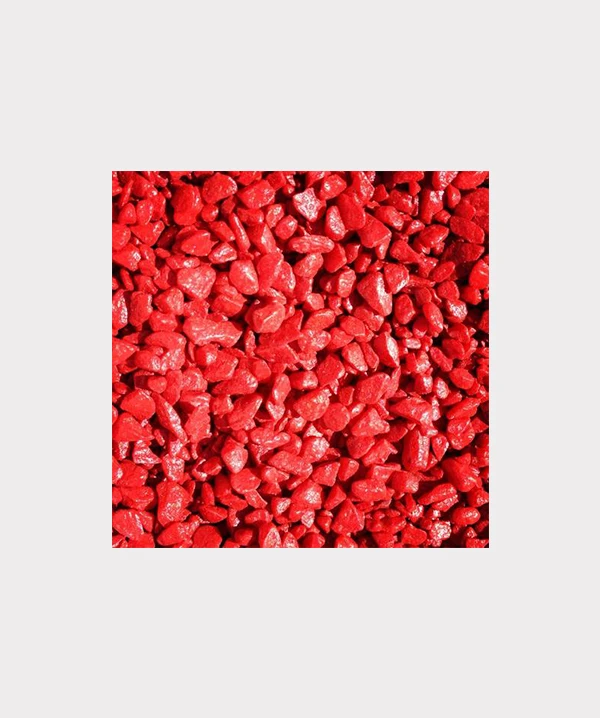 Мраморная крошка - красная
