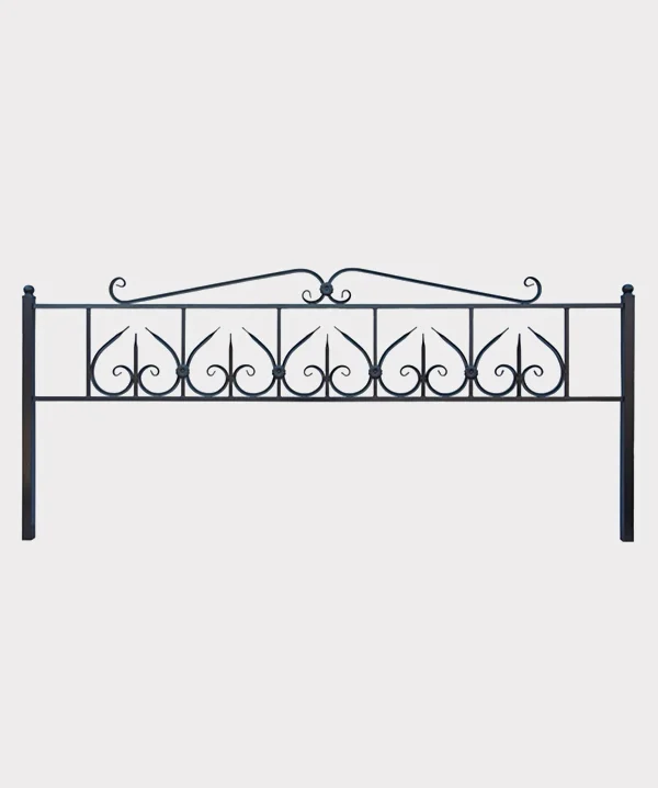 Ограда - «юпитер» с верхом