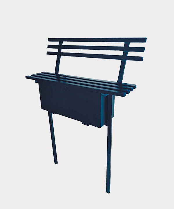 Скамейка с ящиком