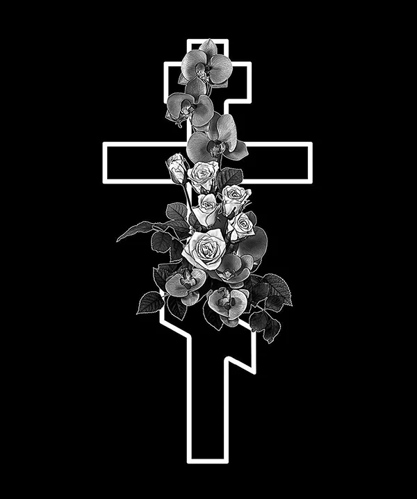 Гравировка «крест» – 4