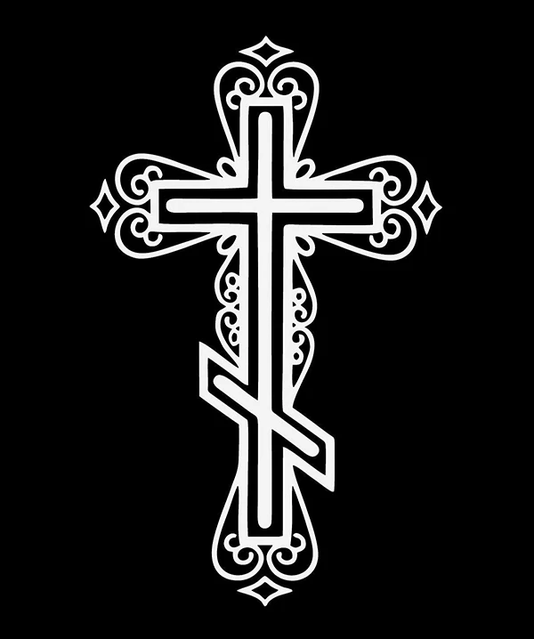 Гравировка «крест» - 5