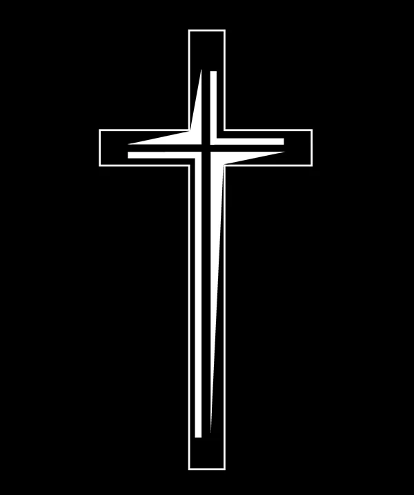 Гравировка «крест» – 8