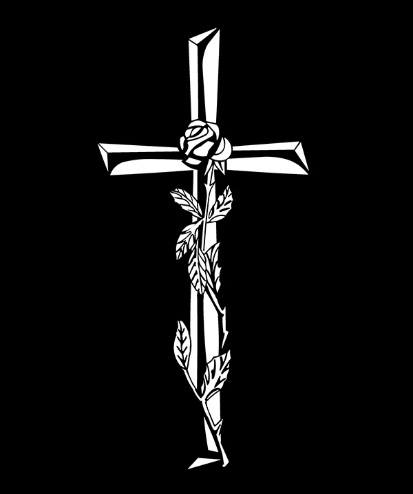 Гравировка «крест» - 7