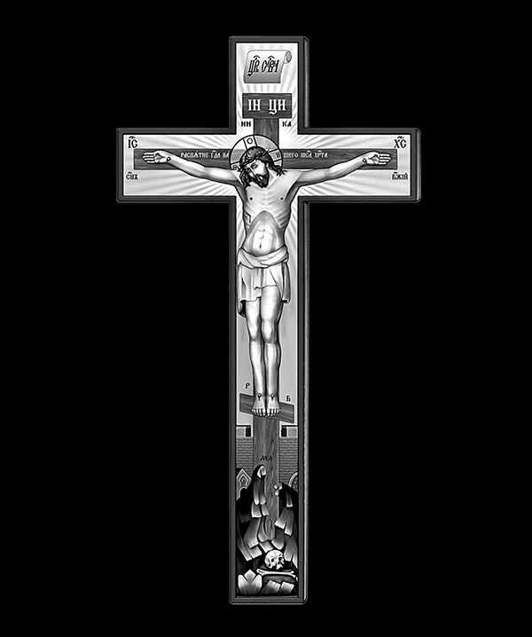 Гравировка «крест» – 17